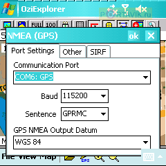 FS LOOX T810 скрин