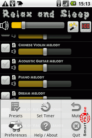   Relax and Sleep  Android OS