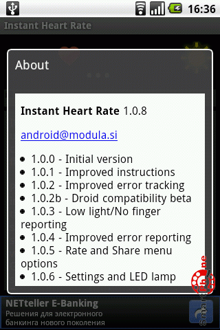   Instant Heart Rate  Android OS