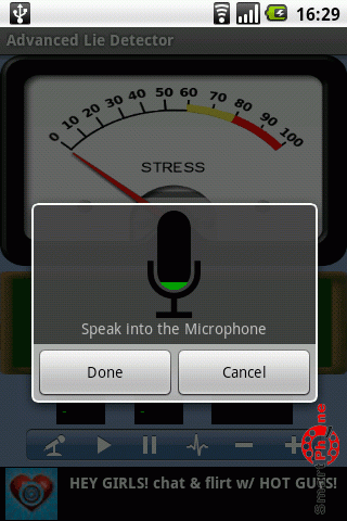   Advanced Lie Detector  Android OS