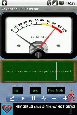   Advanced Lie Detector  Android OS