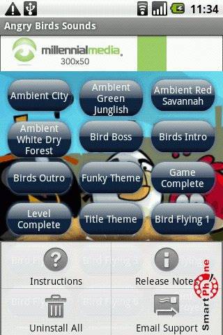   Angry birds sound  Android OS