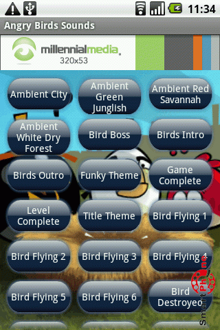   Angry birds sound  Android OS