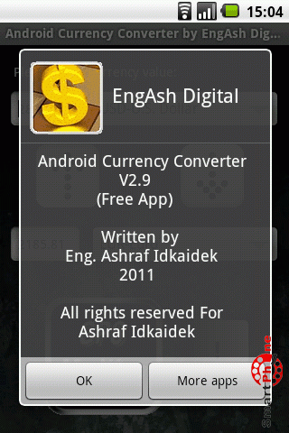   Android Currency Converter  Android OS