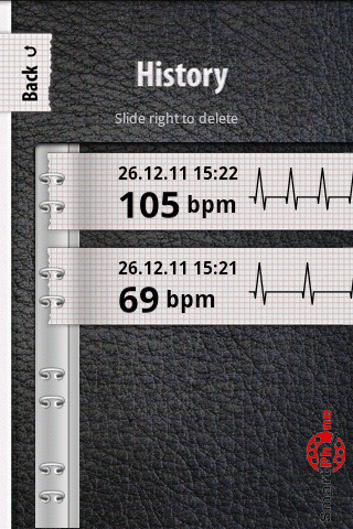 cardiograph app for android