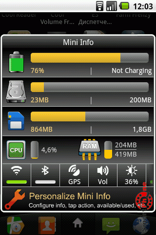   Mini Info  Android OS