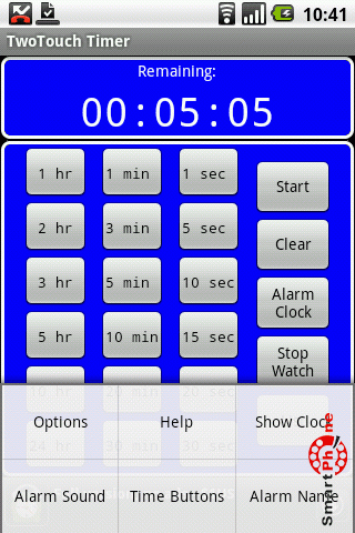   TwoTouch Timer & Alarmclock  Android OS