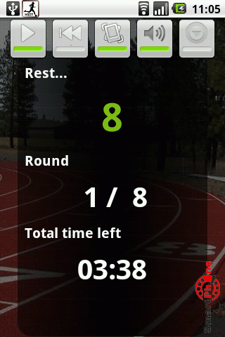   HIIT interval training timer  Android OS