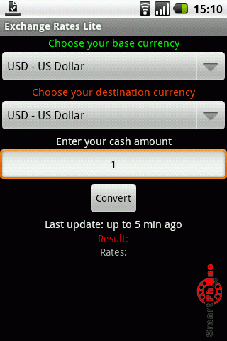   Exchange Rates  Android OS