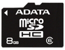 A-DATA MicroSDHC Class 6 8Gb