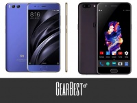 Товар дня: синий и белый Xiaomi Mi 6 VS OnePlus 5 в черном цвете