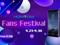 Бренд HOMTOM запустил распродажу на Tomtop.com: смартфоны от $47,99
