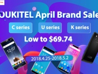 OUKITEL запускает апрельскую распродажу и предлагает смартфоны от $69,74