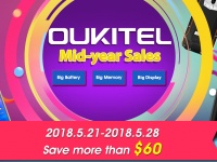 Большая распродажа смартфонов Oukitel на Banggood с ценами от $99.99