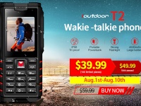 ioutdoor T2- телефон с рацией и защитой IP68 всего за $39.99 + розыгрыш