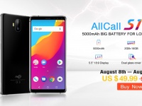 AllCall S1: смартфон с 5000 мАч доступен за $49.99 на Aliexpress