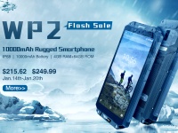 Oukitel WP2 в защищенном корпусе и с батареей на 10000 мАч получил зимнюю скидку – цена $215.62