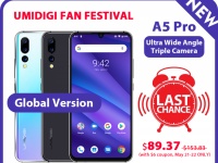 Смартфон UMIDIGI A5 Pro с тройной камерой — только сегодня по цене $89