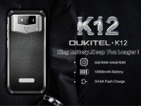 OUKITEL K12 доступен со скидкой $239.99: 6 ГБ ОЗУ и батарея на 10000 мАч