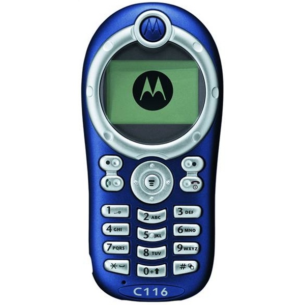 Motorola C116, прошивка, характеристики