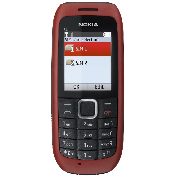 Nokia C1-00, прошивка, характеристики