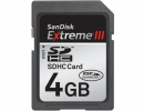SanDisk Extreme III SDHC 4Gb