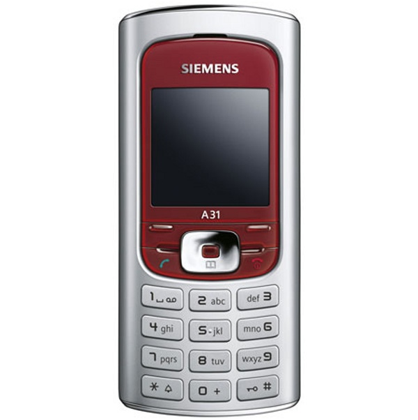 Siemens A31, прошивка, характеристики