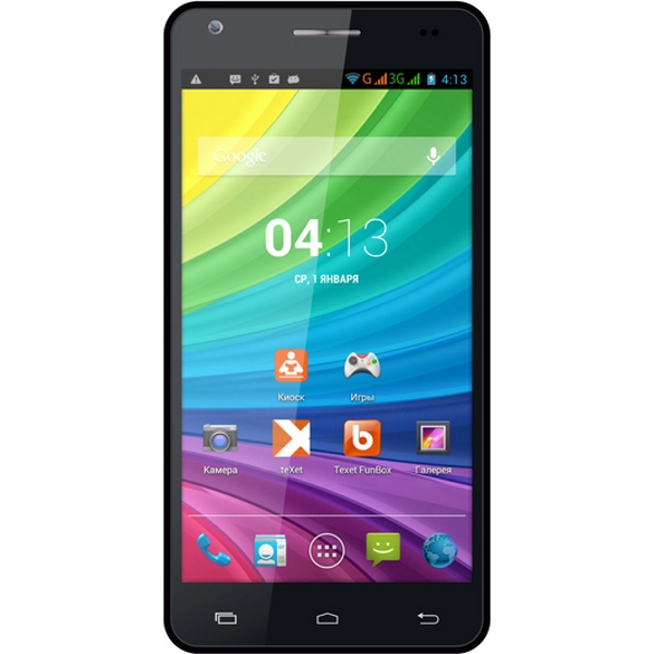 teXet X-maxi qHD, прошивка, характеристики