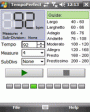 TempoPerfect v3.01 для Windows Mobile 2003, 2003 SE, 5.0 for Smartphone