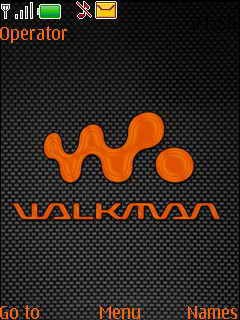 Orange Walkman -  1