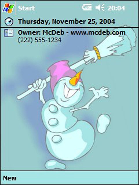 Dancining Snowman -  1