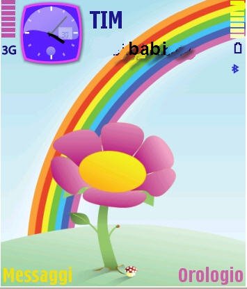 Rainbow flower -  1