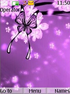 Purple Butterfly -  1