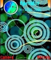 Blue-green Circles -  1