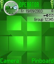 Green Cube -  1