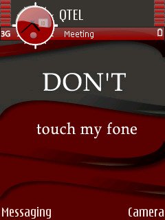 Dont Tuch My Fone -  1