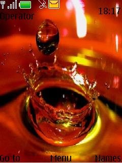 Blood Water Drop -  1