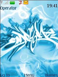 Blue Graffiti -  1