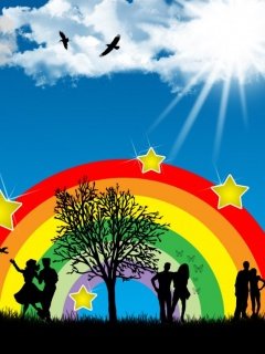Rainbow People -  1