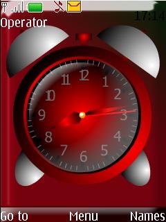 Red Clock -  1