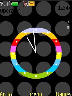 Colorful Clock -  1