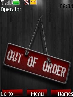 Out Of Order -  1