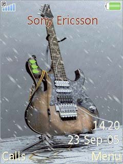 Guitar In The Rain -  1