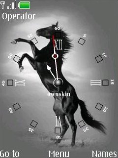 Swf Horse Clock -  1