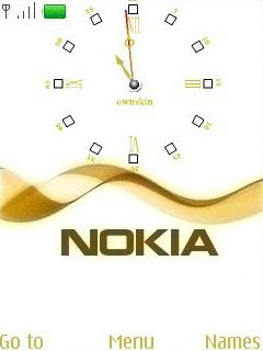 Swf Nokia Clock -  1