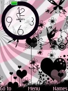 Swf Punk Love Clock -  1