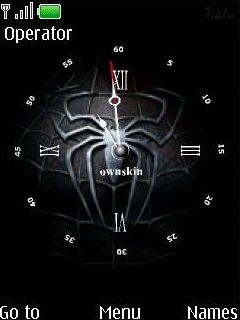 Swf Spider Clock -  1