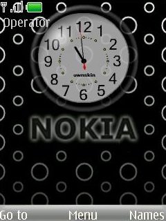 Swf Nokia Clock -  1
