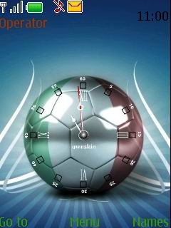 Italia Ball Clock -  1