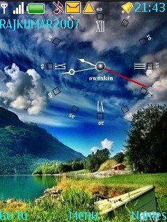 Nature Swf Clock -  1